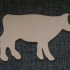 MDF 128 MDF Koe ca. 10 cm