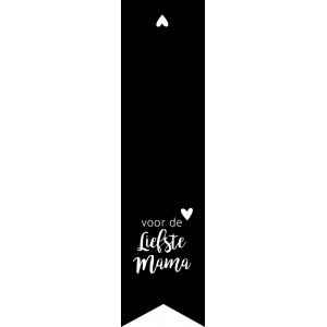  Labelsticker Voor de Liefste Mama 5 stuks