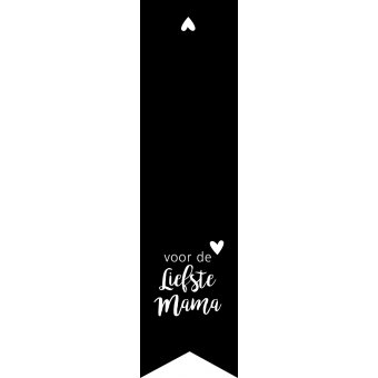  Labelsticker Voor de Liefste Mama 5 stuks