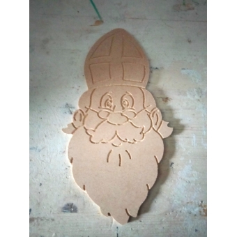 Sinterklaas hoofd middel