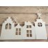 MDFH50   Set  van 4 grachtenpandjes 20 cm