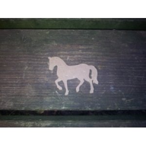 MD2 MDF Mini paard ca. 3 a 4 cm