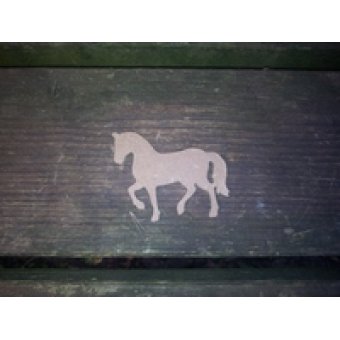 MD2 MDF Mini paard ca. 3 a 4 cm