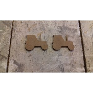 MD20 MDF Mini tractor ca. 3 a 4 cm