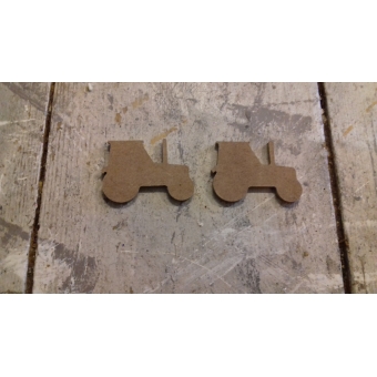 MD20 MDF Mini tractor ca. 3 a 4 cm