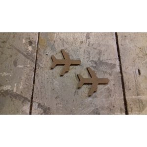 MD23 MDF Mini vliegtuig ca. 3 a 4 cm