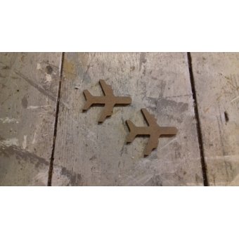 MD23 MDF Mini vliegtuig ca. 3 a 4 cm