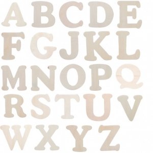 ALF1. MDF Alfabet 10 cm hoog. 3 mm dik ALF1. MDF Alfabet 10 cm hoog. 3 mm dik