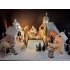 Kerstdorp met grote kerk / 6 delig