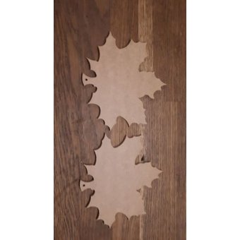 MDF 173  MDF Herfstblad  ca. 10 cm