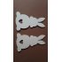 MDF Paas haasjes 3 stuks Mini